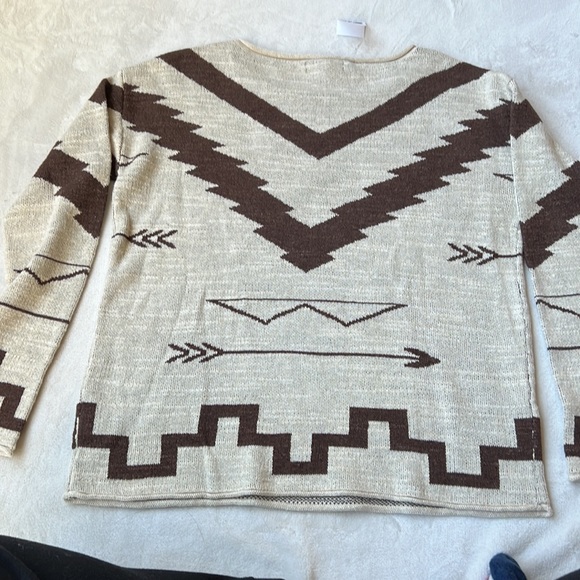 LAUREN JEANS COMPANY Aztec Sweater - Picture 7 of 7